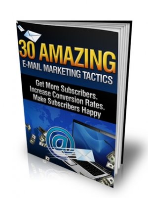 cover image of 30 Amazing E-mail Marketing Tactics